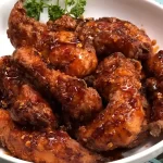 Asia: South Korea: South Korean Gochujang (Spicey Fried Chicken with Sauce)